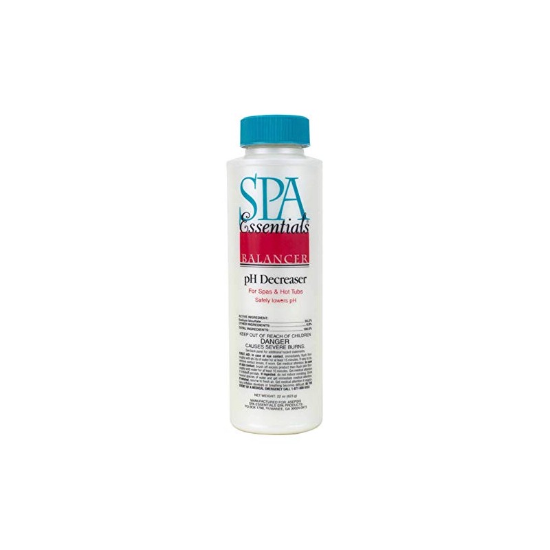 Spa Essentials 32519000-02 pH Decreaser, 22-Ounces, 2-Pack
