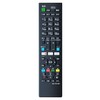 Universal remote control for TV, no setup required, bold buttons