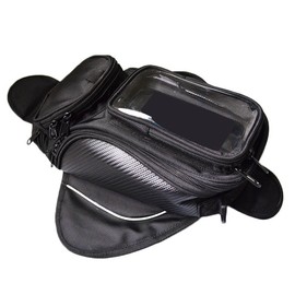 Motorcycle Fuel Tank Bag 15in 1680 Oxford Fabric Motorcycle Bag Dust Resistance Fuel Tank Bag