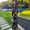 8.5 FT Rain Chain, Leaves Rain Chains for Gutters and