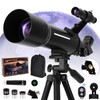 Telescope, Telescopes for Adults Astronomy, 70mm Aperture 400mm Refractor Telescope
