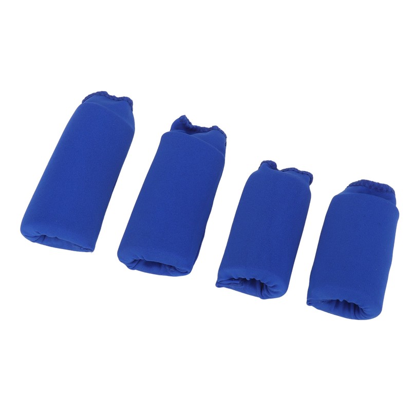 4Pcs Finger Ice Sleeves Hot Cold Compress Discomfort Relief Soft