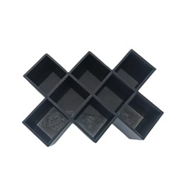 Wine Racks Countertop & Wine Bottle Holder for Farmhouse Decor - Wine Storage with Wine Holder - Small Wine Rack Countertop for Wine Racks Free Standing Floor - Wooden Wine Rack Shelf Holder