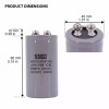 JCM 200MDF 250VAC MOTOR STARTING CAPACITOR CD60A 200uF 250 VAC