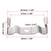 uxcell T8 Clips Bracket Hanger for Integrated Tube Light Fixture,