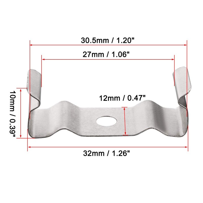 uxcell T8 Clips Bracket Hanger for Integrated Tube Light Fixture,