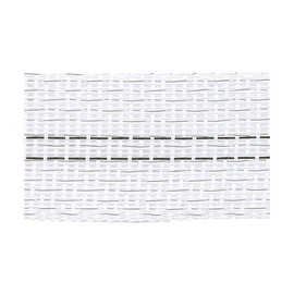 Gallagher 1.5" x 656' White Poly Tape | High Visibility Electric Fence Polytape for Horses, Livestock, Gardens, and Electric Perimeter Fencing