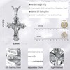 Eusense Archangel Michael/Saint Christopher/Saint Jude Thaddeus/Seven Archangels/Holy Mary/Jesus Cross Pendant