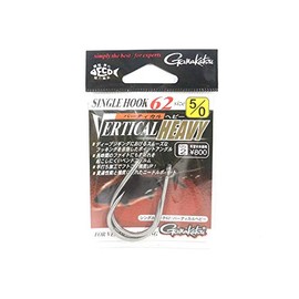Gamakatsu single hook 62 vertical heavy 5/0 issue 2 pieces 67506