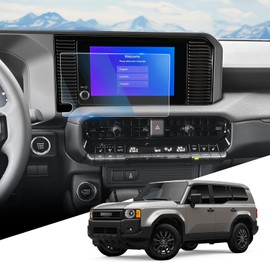 For 2025 Land Cruiser Screen Protector - 2024-2025 Toyota Land Cruiser 8 Inch Screen Protector 2024-2025 Land Cruiser Accessories 9H Hardness Tempered Glass Anti Scratch Navigation Dashboard - HD