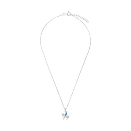 Amor 2021272 Necklace with Pendant 925 Sterling Silver Girls Children's Necklace 35 + 3 cm Silver Unicorn Comes in Jewellery Gift Box, Sterling Silver, No Gemstone