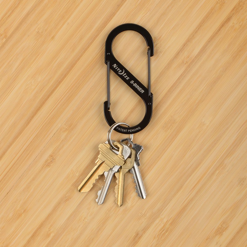Nite-ize S-Biner Dual Carabiner Stainless Steel #4 S-Biner Dual Carabiner
