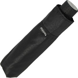 doppler Pocket Umbrella Fibre Havana Plain, black, Mini, Compact