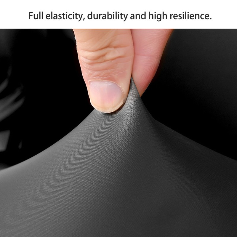 Gaming Chair Covers Comprehensive Protection Stretchable Comfortable Waterproof Black PU