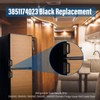 LETSYEE Upgrade 3851174023 RV Refrigerator Door Handle Replacement for Dometic