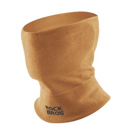 ROCKBROS Neck Warmer, Men's, Women's, Cold Protection, Windproof, Thermal, Winter, Fleece Lined, Warm, Neck Guard, Thick, Adjustable Cord, Multifunctional, Lightweight, Small Face Effect, Solid,