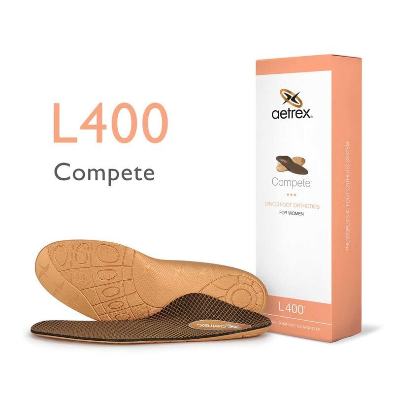 Women's L400 Sport Compete Orthotic Tan 12 Medium (Tan, 41