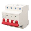 4P Miniature Circuit Breaker DIN Rail Mounting Overload Protection Switch