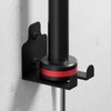 XZHXFX Barbell Wall Holder,Single Barbell wall Mount Hanger,Garage Gym Bar