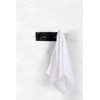 Ambrosya - Towel Holder Made of Stainless Steel in Black