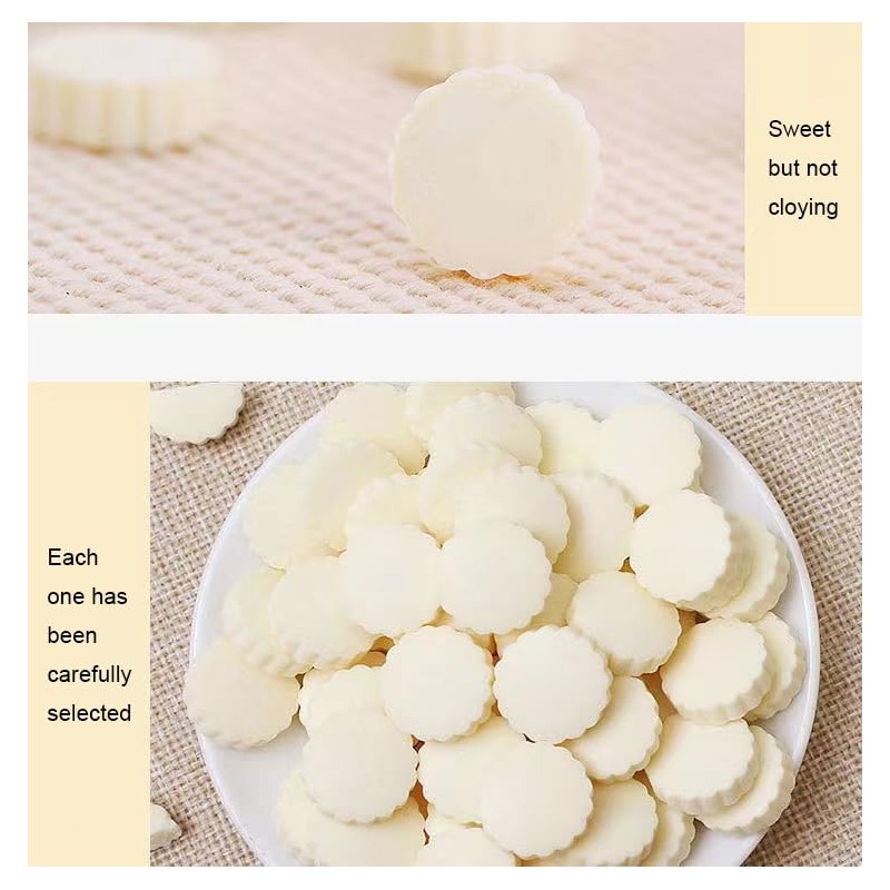 Yogurt-flavored milk cracker candy 256g (9oz), dry and chewy milk