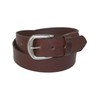 Boston Leather Men's Big & Tall Leather Stretch Belt with