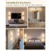 GOEBLESON 39.4" Wireless Battery Operated Wall Sconces Set of 2,