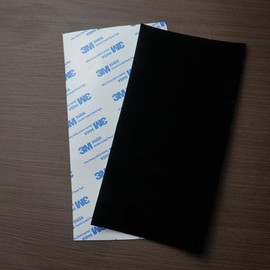 DBZZ Light Leakproof Sponge High Density Anti-reflection Foam Inside Camera Foam Foam Foam Film Camera Replacement Light Sealing Foam Anti-reflection Foam Malt Plain Glue (2pcs 100*200mm)