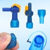 6st Bite Valve with 2 Straight and Angled Hose Connector