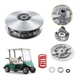 Orle Oko Golf Cart Secondary Driven Clutch Kit with Heavy Duty Spring for Yamaha Golf Cart G2 G8 G9 G11 G14 G16 G20 G21 G22 G28 1985-2007, Metal Surface Drive Clutch