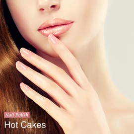 Karma Organic Natural Non toxic Nail polish - Vegan and Cruelty Free Nail Paint for Nail Art - Fast Drying Nail Polish for Women - Long Lasting Nail Polish (HOT Cakes)