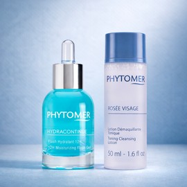 pitomer Phytomer Hydra Continu Flash Gel 30ml+Rosé Visage Toner 50ml Rosé Visage 50ml / 피토메르 이드라 꽁띠뉘 플래쉬젤 30ml+로제비자쥐 토너 50ml 로제비자쥐50ml