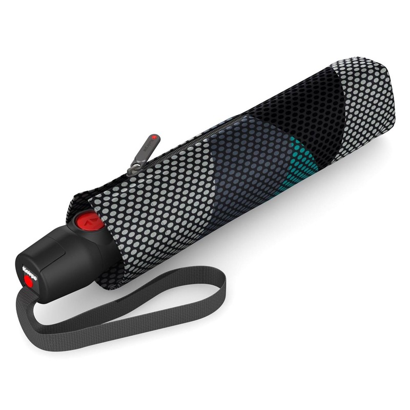 Knirps T.200 Duomatic Pocket Umbrella 28 cm, Run Aloe