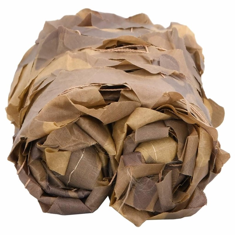 vidaXL Camouflage Net with Storage Bag 312 x 140 cm