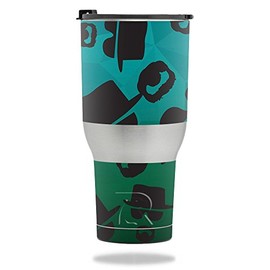 MightySkins Skin Compatible with RTIC Tumbler 40 oz. (2017) - Broken Bad | Protective, Durable, and Unique Vinyl Decal wrap Cover | Easy to Apply, Remove, and Change Styles | Made in The USA