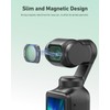 TELESIN CPL Zirkularpolarisator Filter Objektivschutz für DJI Osmo Pocket 3