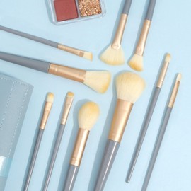 Cangzhou Blue Bridge 10-Piece Makeup Brush Set Eye 10-Piece Blue Bridge (OPP Bag) 15ea