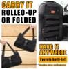 FIREDOG Roll Up Tool Bag, Canvas Wrench Roll Up Pouch