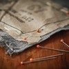 Fiskars Fastening 50 Piece Sewing Kit, Clear/Orange