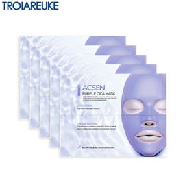 TROIAREUKE Acsen Purple Cica Mask 100g*5ea