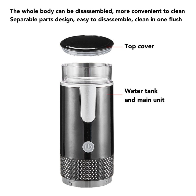 Portable Coffee Machine for Coffee Capsules Ground Coffee USB Rechargeable
