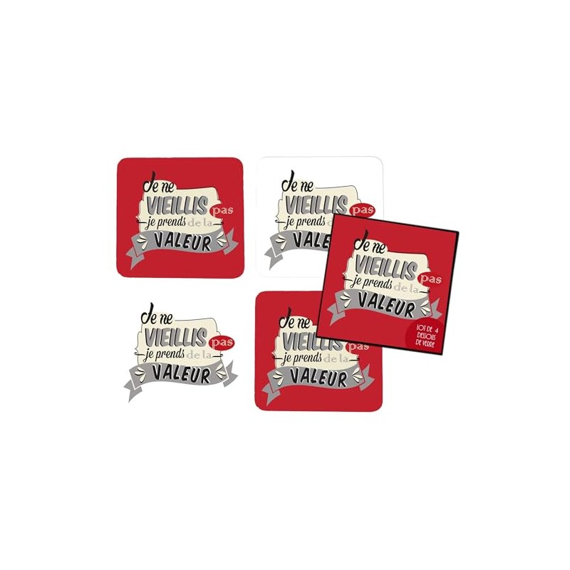 Enesco 525755 Coaster, Multicoloured, Single