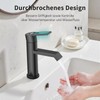 Hurran Bathroom Washbasin Tap, Matte Black, Washbasin Taps, Bathroom, Stainless