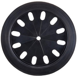 SANEI PH63-9SA Flushable Chrysanthemum Crack Lid, Hide Trash, Cut by Hand, Size Adjustment, Compatible Sizes: 5.3, 5.7, 5.9 inches (134, 145, 150 mm), Black
