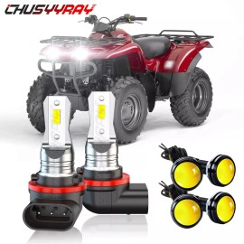 CHUSYYRAY 33150-HN5-670 Headlight Bulb ATV For Honda Ranger Rubicon Foreman 35/35w 3 Prong