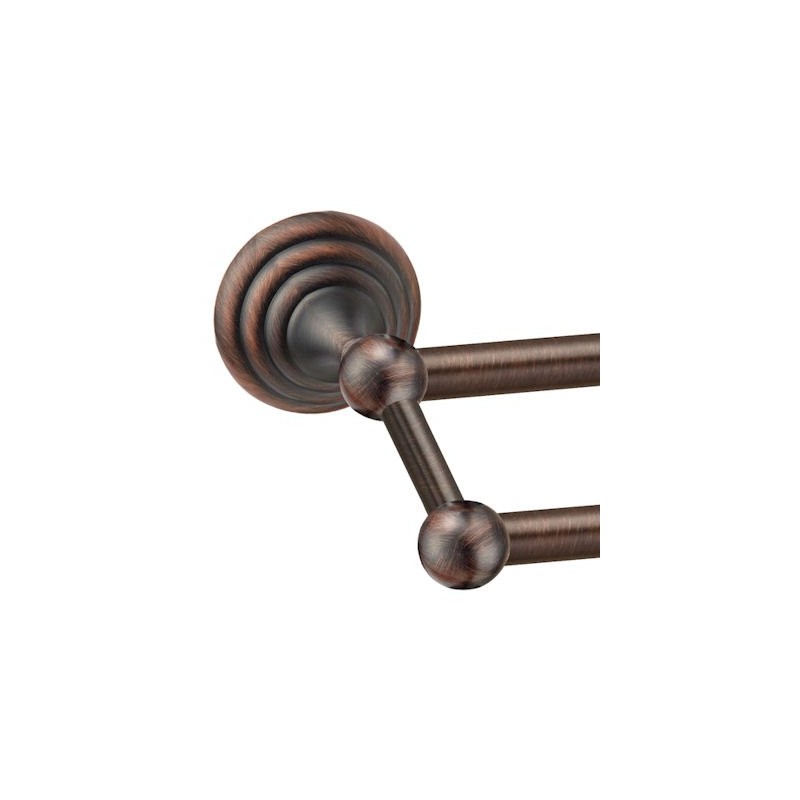 Designers Impressions Stockton Series Oil Rubbed Bronze 24" Double Towel