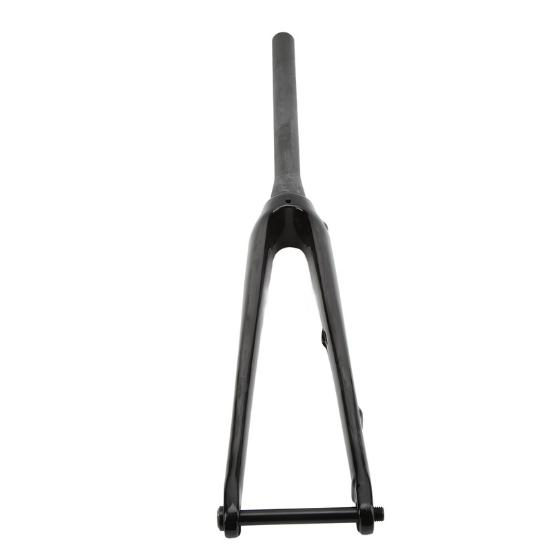 Full Carbon Fiber Bike Front Fork Road Bicycle Tapered Tube