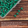 sourcing map 500pcs 1/8 Inch Map Push Pins Thumb Tacks