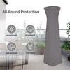 Easy-Going Pyramid Torch Patio Heater Cover with Zipper and Storage