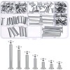 Pangda 80 Set Chicago Binding Screws Assorted Kit 7 Different